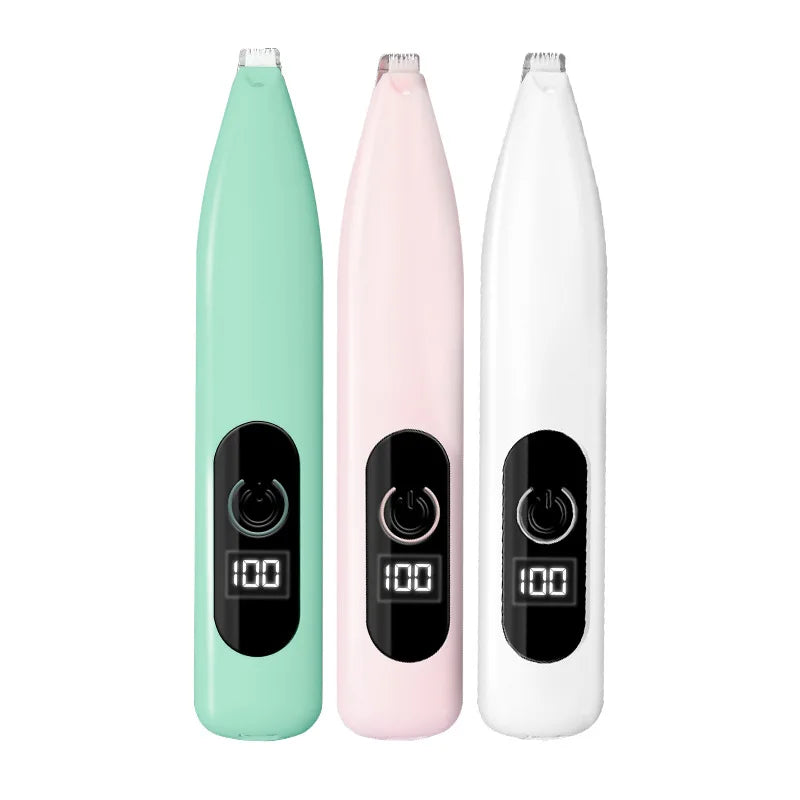 Hot Selling Cat Dog Shaving Foot Hair Charging LED Light Trimmer Foot Hair Clipper Pet Special Electric Clipper Electric Clipper