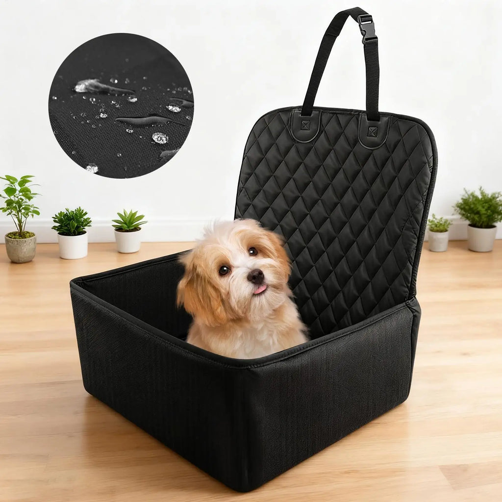 Portable Dog Car Seat Waterproof Back Seat Extender for Dogs Protector Cushion Carrier Cover Easy Clean for Bed Barrier Backseat