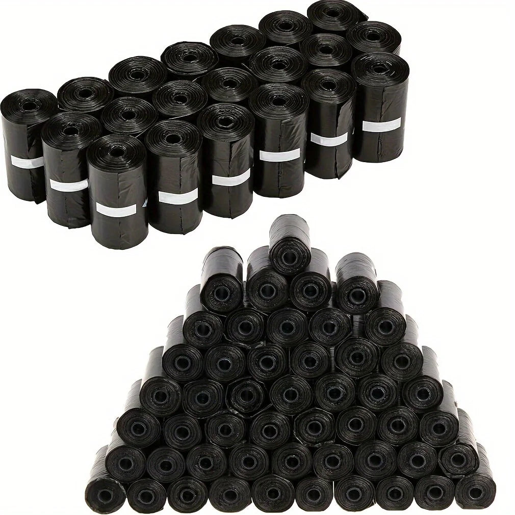 300/1500pcs Dog Poop Bags, Portable Pet Waste Bags, Durable And Leak Proof Pet Garbage Bags, Pet Cleaning Supplies