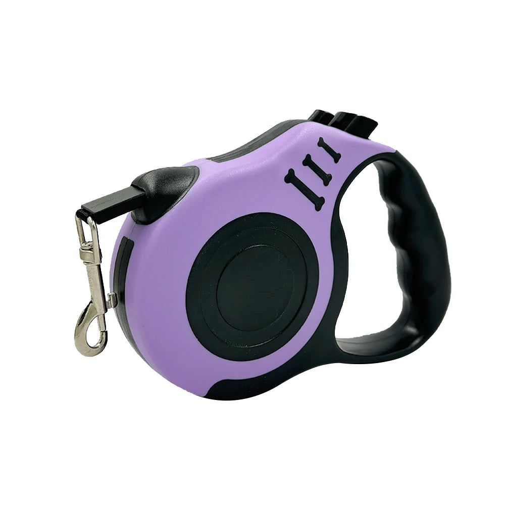 Automatic Dog Leash 3M 5M Retractable Extendable Rope for Small Dogs Accessories Outdoor Walking Hiking Puppy Cat Traction Belt