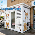 Customized Factory Wholesale Eco-Friendly Automatic Dog Stainless Steel Pet Machine Cats Stainless Steel Dog Washing Station