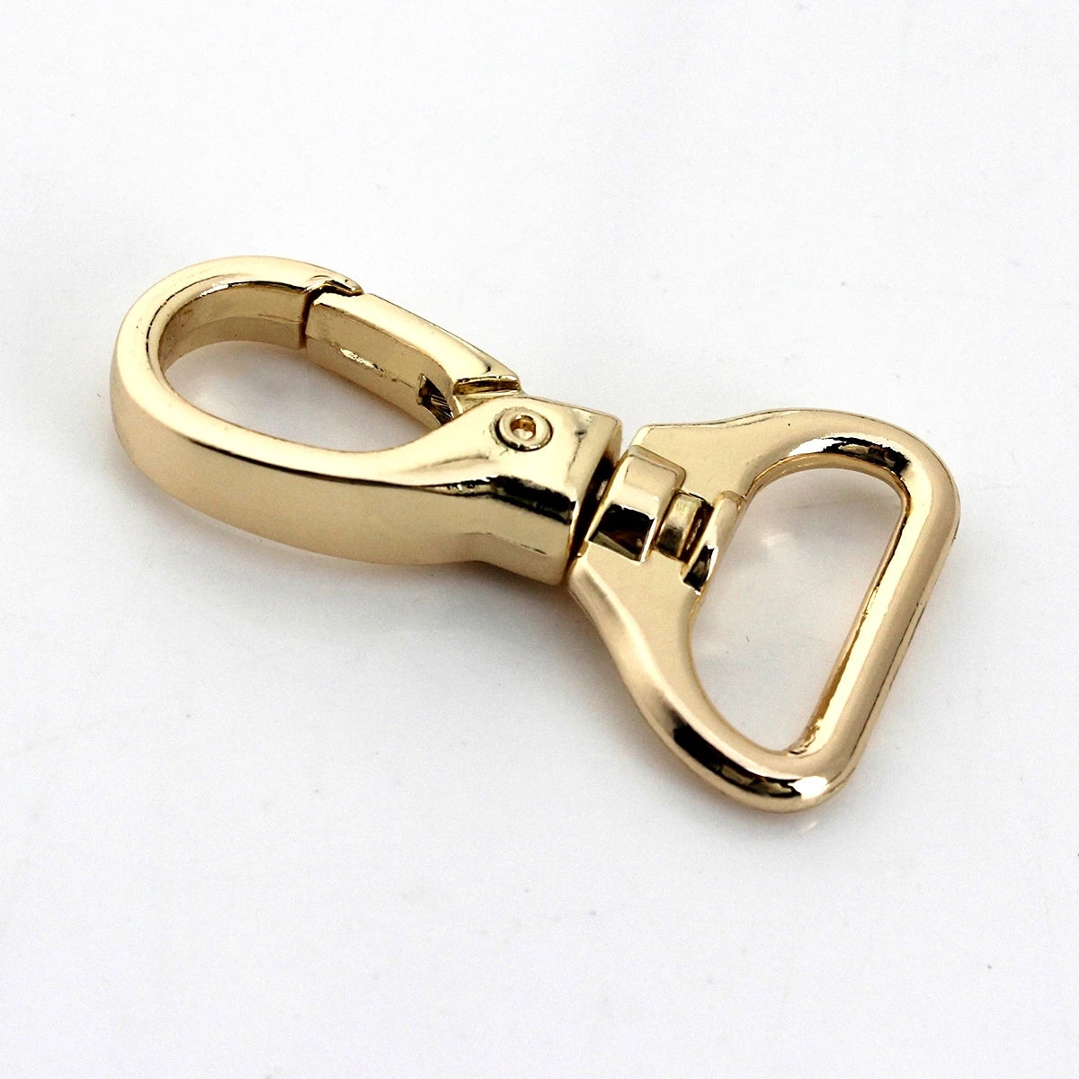 1piece Metal Carabiner Snap Hook Trigger Lobster Clasp Clip Swivel Spring Gate Leather Craft Pet Leash Bag Strap Belt Webbing