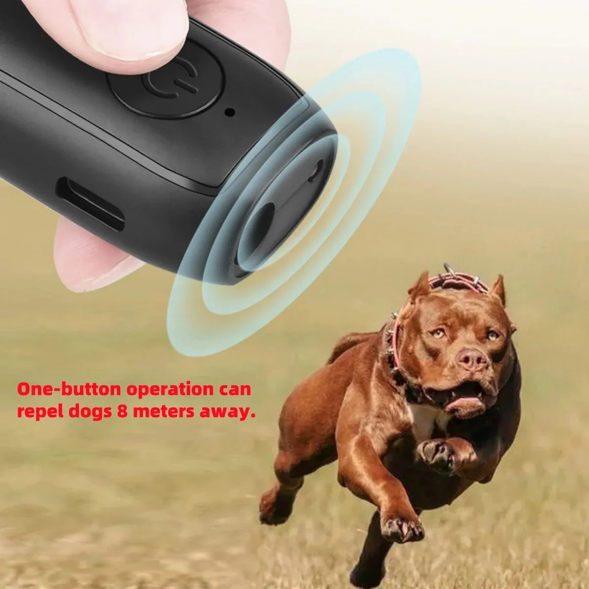Mini Ultrasonic Dog Removal Device Anti-dog Bite Long-range Control Dog Repellent Rechargeable Ultrasonic Dog Bark Bark Stopper