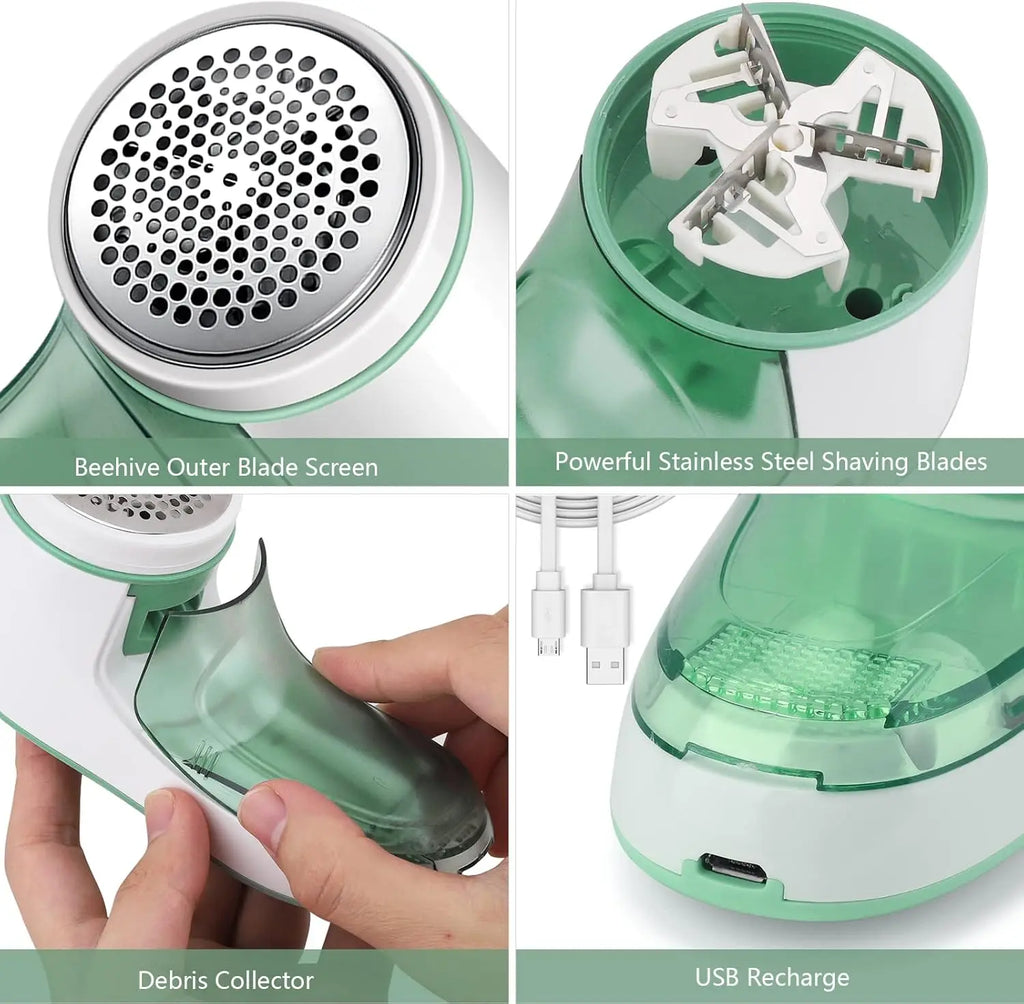 Electric Fabric Shaver Household Clothing Lint Remover Pet Hair Remover Electric Tool Efficiently Removes Lint & Cat Fur