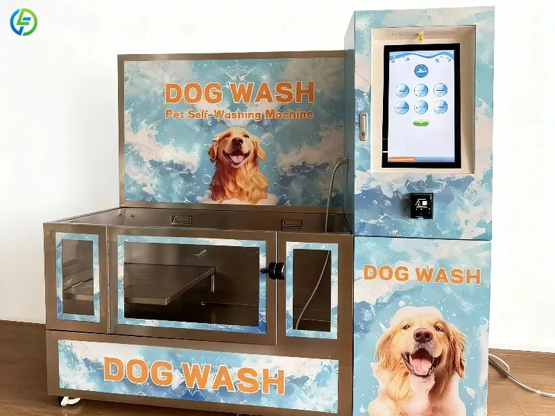 Customized Factory Wholesale Eco-Friendly Automatic Dog Stainless Steel Pet Machine Cats Stainless Steel Dog Washing Station