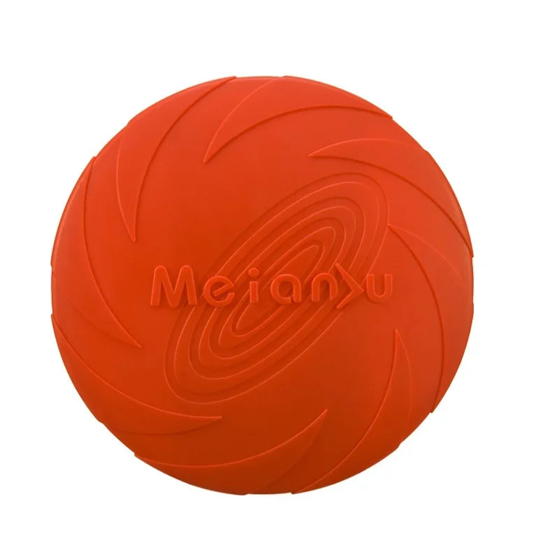Game pet supplies OUWO dog toy upgrade multifunctional colorful frisbee fun pet dog silicone frisbee