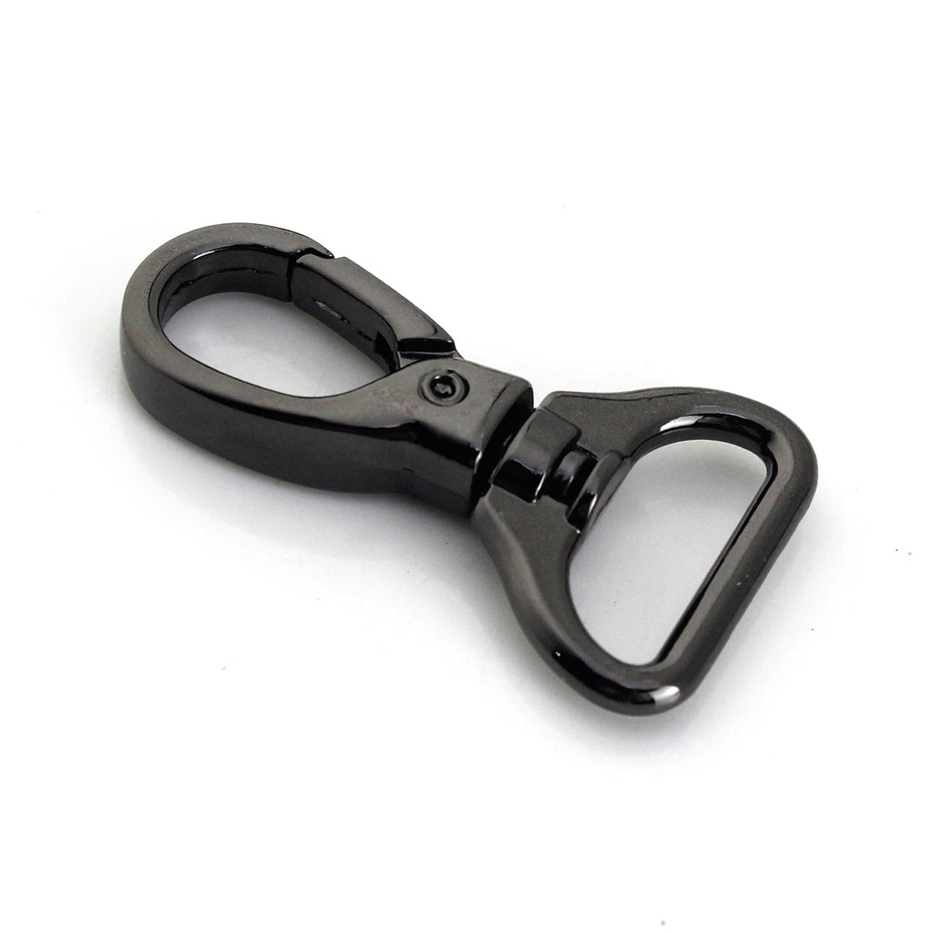 1piece Metal Carabiner Snap Hook Trigger Lobster Clasp Clip Swivel Spring Gate Leather Craft Pet Leash Bag Strap Belt Webbing