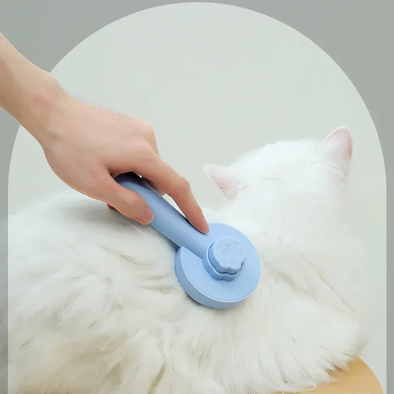 Cats Brush for Shedding Long Short Hair Self Cleaning Pet Slicker Brush Cat Grooming Massage Brushes Dog Grooming Comb