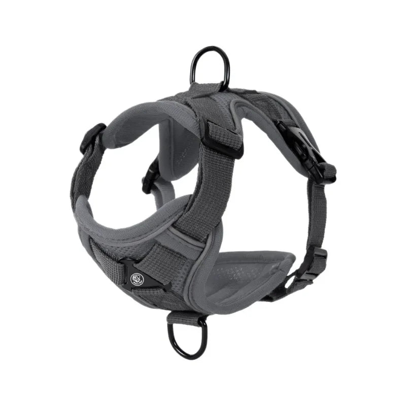 New No Pull Dog Harness and Leash Set Adjustable Pet Harness Vest for Small Dogs Cats Reflective Dog Chest Strap Lead Walking