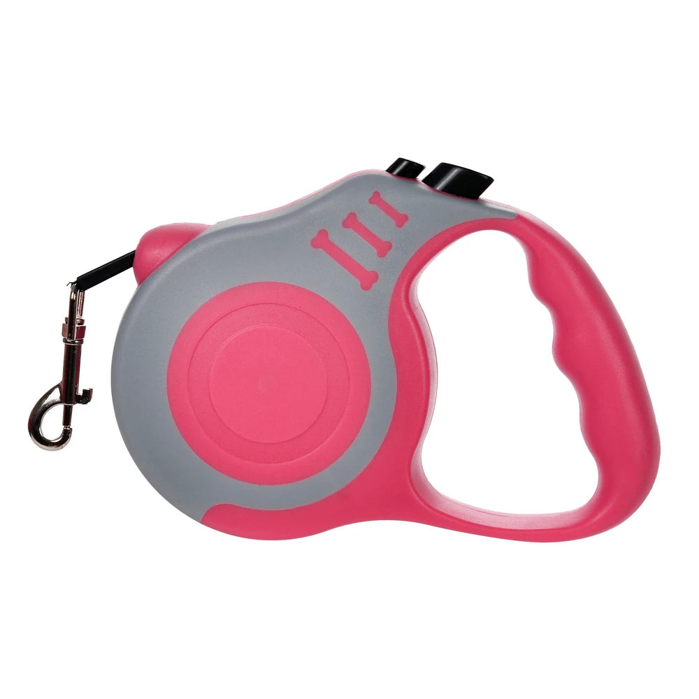 Automatic Dog Leash 3M 5M Retractable Extendable Rope for Small Dogs Accessories Outdoor Walking Hiking Puppy Cat Traction Belt