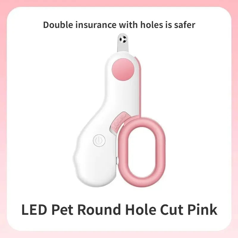 Professional Pet Nail Clippers with Adjustable Hole Cat Dog Nail Clipper Cutter Pet Claw Trimmer Puppy Kitten Care Grooming Tool