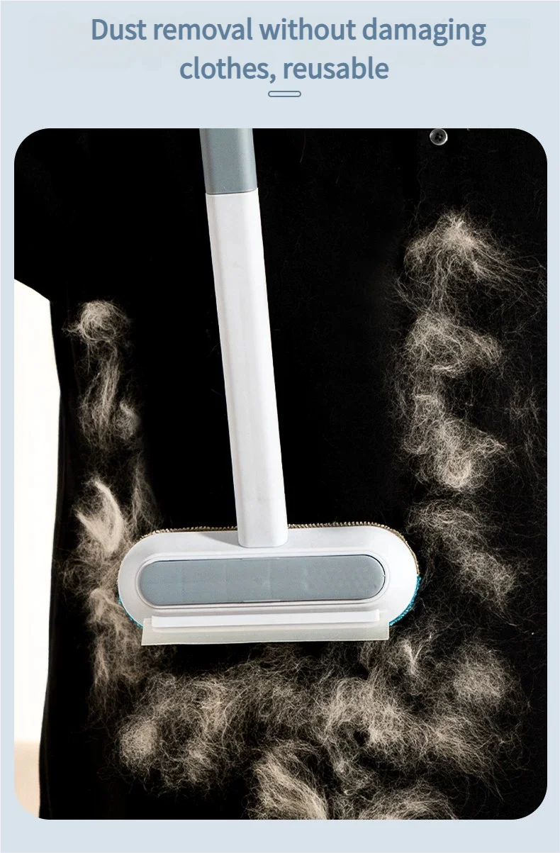 Multi-function Lint Cleaner Pet Cat Hair Remover Brush Manual Lint Cat Dog Hair Cleaning Tools Pet Supplies Household Washable