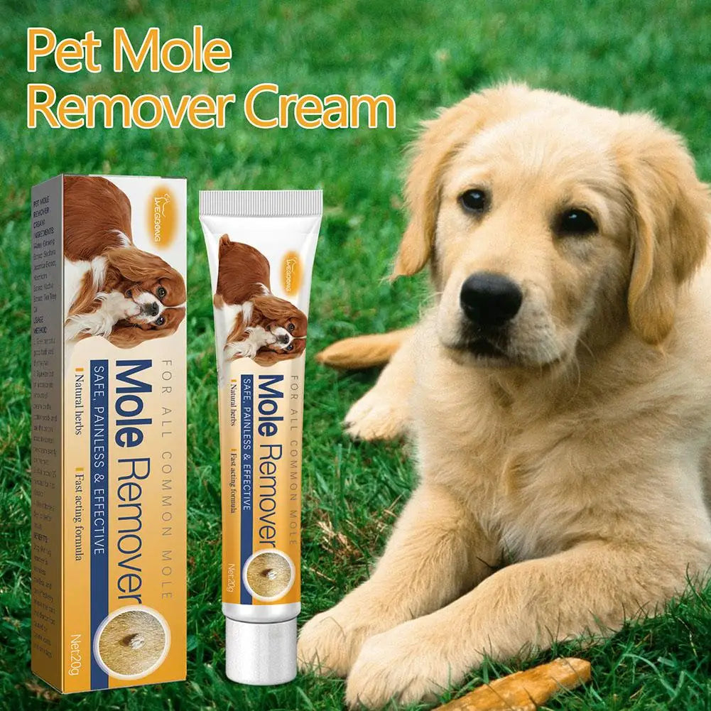 Dog Wart Remover Natural Wart Removal Cream 20g Fast Effective Tags Gentle Treatment Non-irritating Acting and Ointment Ski E4S0