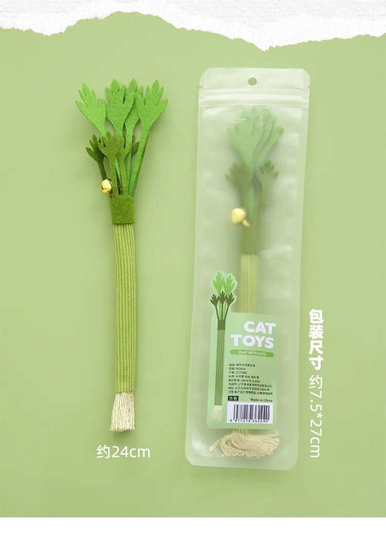 Cat Chew Toys Catnip Cat Teeth Cleaning Toy Interactive Self Playing Catnip Molar Stick Toys Bite Squeaky Cat Toy