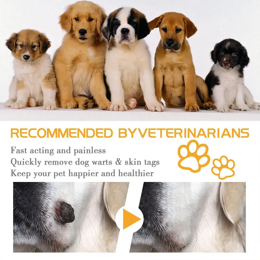 Dog Wart Remover Natural Wart Removal Cream 20g Fast Effective Tags Gentle Treatment Non-irritating Acting and Ointment Ski E4S0