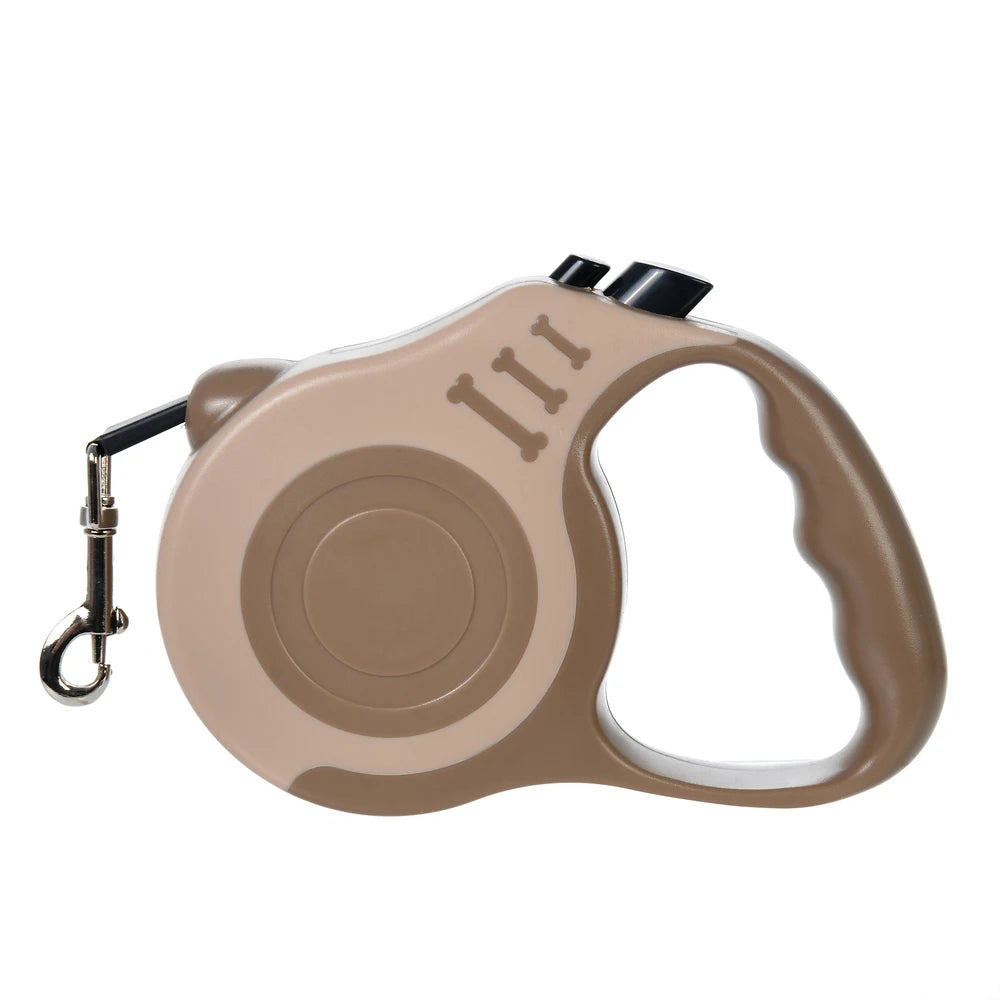 Automatic Dog Leash 3M 5M Retractable Extendable Rope for Small Dogs Accessories Outdoor Walking Hiking Puppy Cat Traction Belt