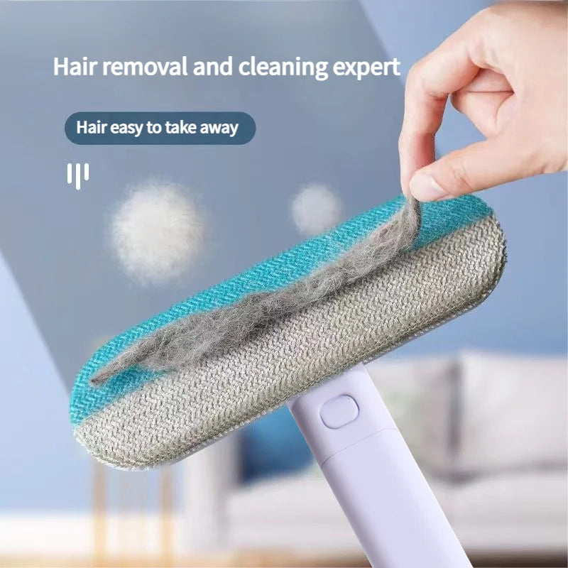 Multi-function Lint Cleaner Pet Cat Hair Remover Brush Manual Lint Cat Dog Hair Cleaning Tools Pet Supplies Household Washable