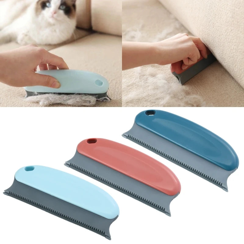 Effective Pet Hair Remover Brush for Cats Dogs Lint Pet Hair Remover Brush Gently Shaves Sofa Wool Clean Fur For a Tidy Home