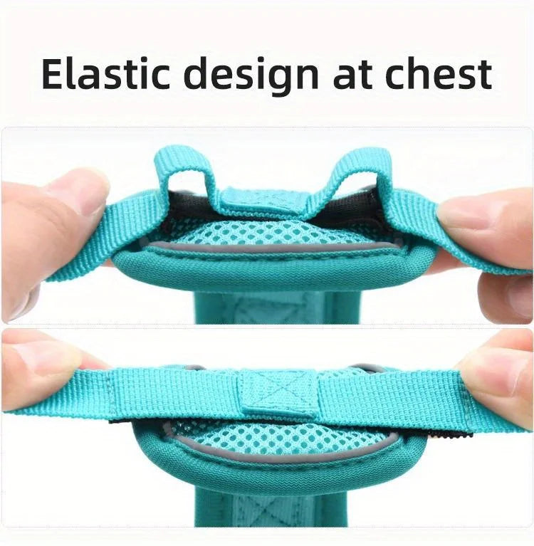 Cat Harness Vest Walking Lead Leash for Puppy Dogs Collar Polyester Adjustable Mesh Dog Harness for Small Medium Pet Accessories