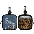 Portable Pet Dog Training Waist Bag Semi-transparent Puppy Reward Bags Outdoor Feed Storage Pouch Snack Waist Bag