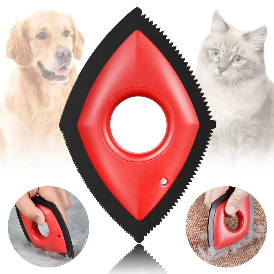 4 Modes Pet Hair Remover Comb Brush Dog Cat Hair Detailer Cleaning Tool Carpet Sofa Cloth Car Seat Rubber Reusable Pet Combs