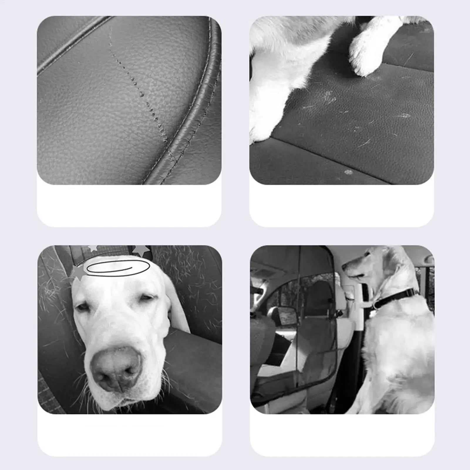 Portable Dog Car Seat Waterproof Back Seat Extender for Dogs Protector Cushion Carrier Cover Easy Clean for Bed Barrier Backseat