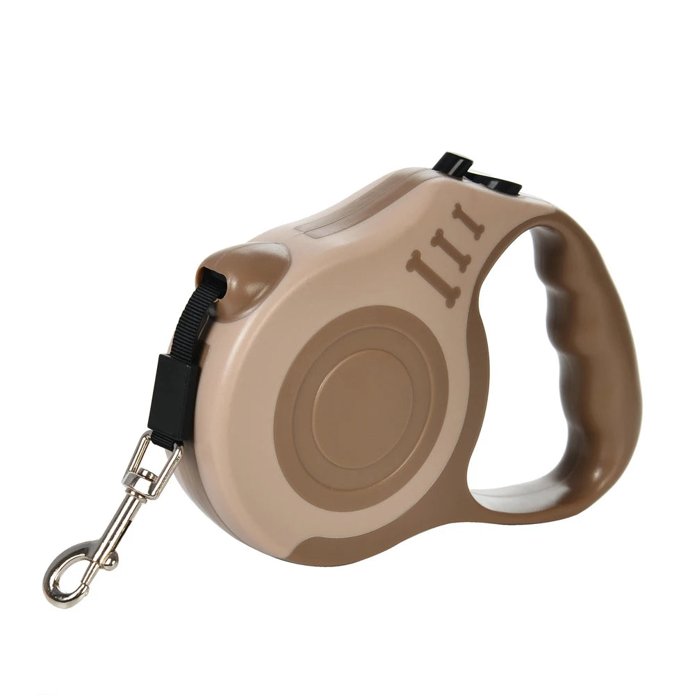 Automatic Dog Leash 3M 5M Retractable Extendable Rope for Small Dogs Accessories Outdoor Walking Hiking Puppy Cat Traction Belt