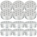 12 Pcs Boxes Scent Training Containers Odor Case Nose Holder Tool Snuffle Case For Metal Tins Lids Pet Products Dog Supplies