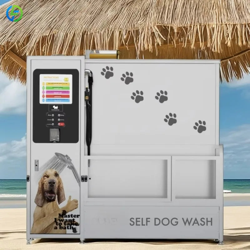 Customized Factory Wholesale Eco-Friendly Automatic Dog Stainless Steel Pet Machine Cats Stainless Steel Dog Washing Station