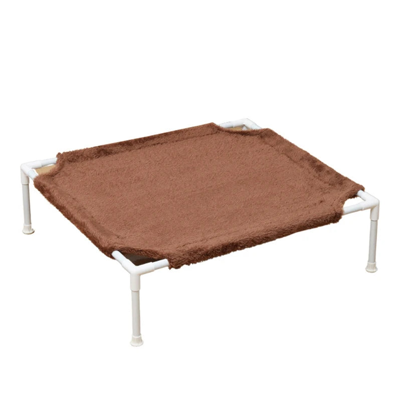 Breathable Cat Hammock Washable Cat Sleeping Mat Removable Plush Dog Bed for Small Dog Cat Supplies