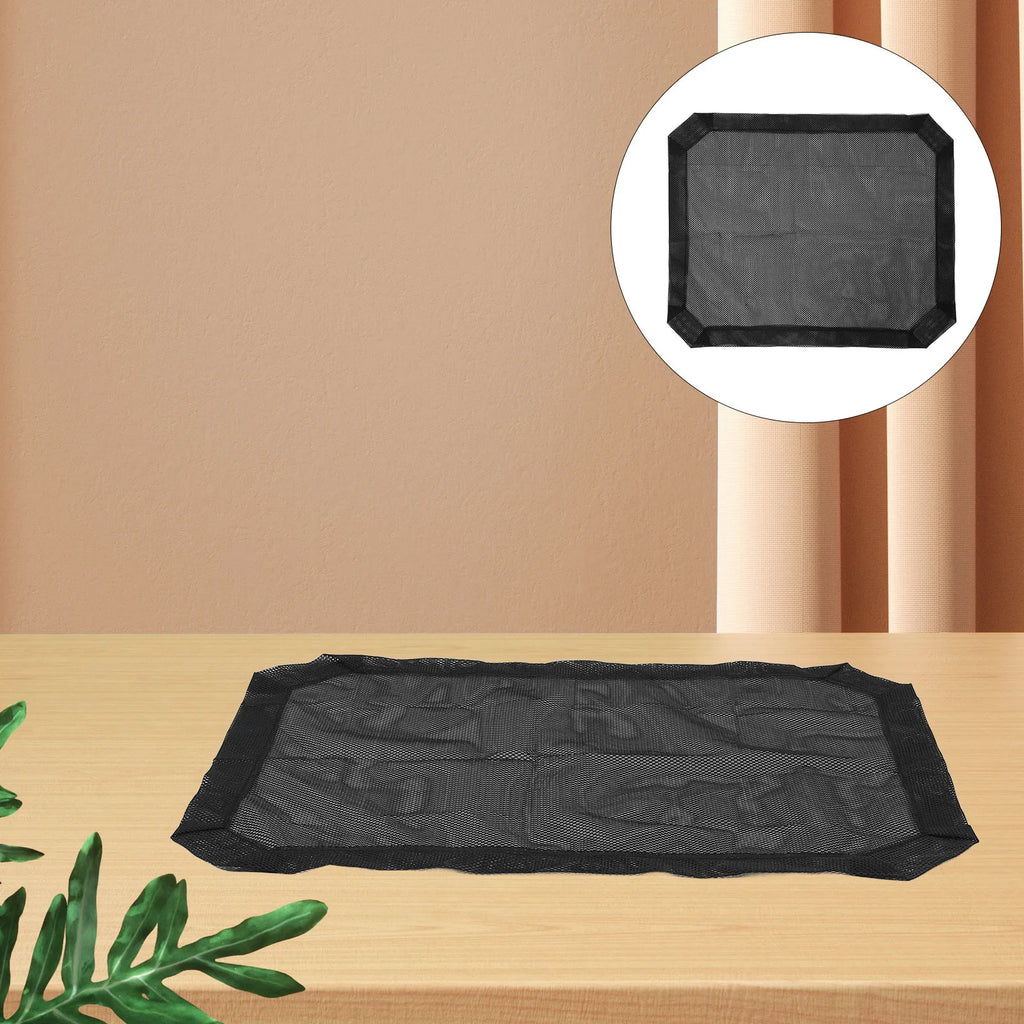 Pet Mesh Bed Cover 108X72Cm Detachable Washable Elevated Dog Cat Hammock All-Season Outdoor Indoor Replacement Cover