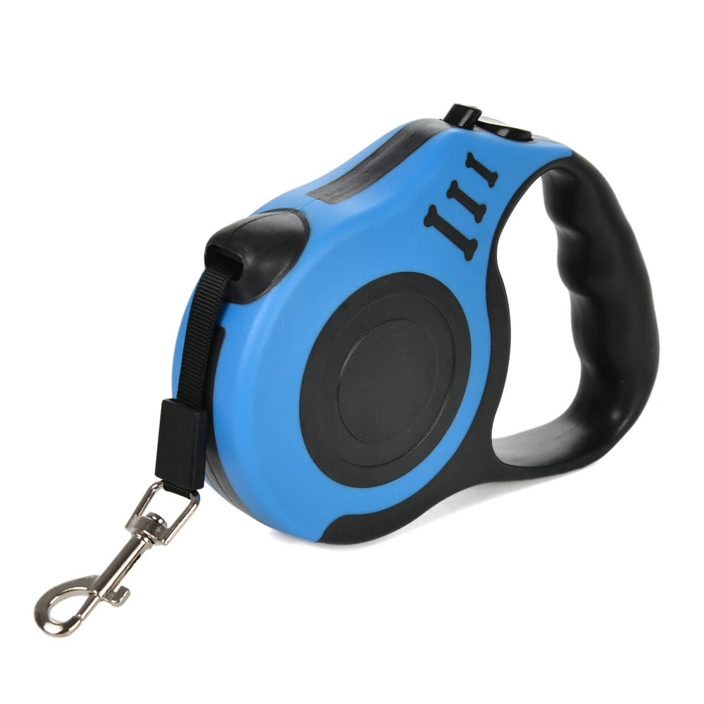 Automatic Dog Leash 3M 5M Retractable Extendable Rope for Small Dogs Accessories Outdoor Walking Hiking Puppy Cat Traction Belt
