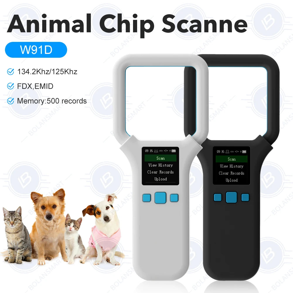 Boland W91D Microchip Reader Dogs Animal Microchip Reader Microchip Scanner Pet Microchip Scanner Pet Chip Scanner For Dogs