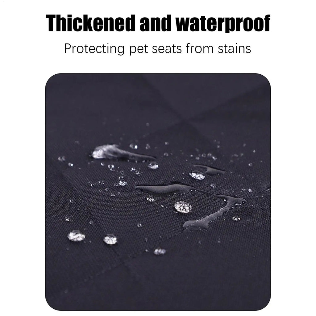 Portable Dog Car Seat Waterproof Back Seat Extender for Dogs Protector Cushion Carrier Cover Easy Clean for Bed Barrier Backseat
