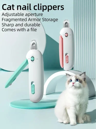 Cat and Dog Nail Clipper Professional Pet Nail Clipper with Adjustable Hole Claw Trimmer Dog and Kitten Care Beauty Tool