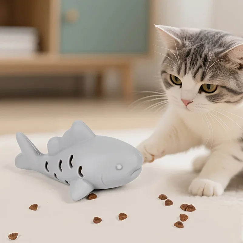1pc Interactive Cat & Dog Toy - Durable Bite-Resistant Design, Hiding Food & Grinding Teeth Entertainment for Small Pets