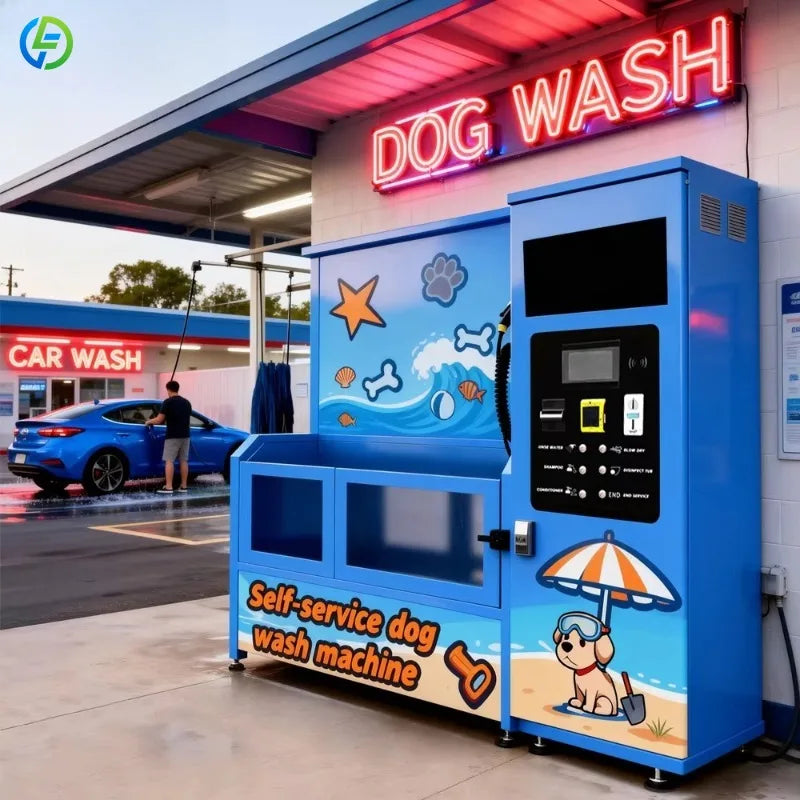 Customized Factory Wholesale Eco-Friendly Automatic Dog Stainless Steel Pet Machine Cats Stainless Steel Dog Washing Station