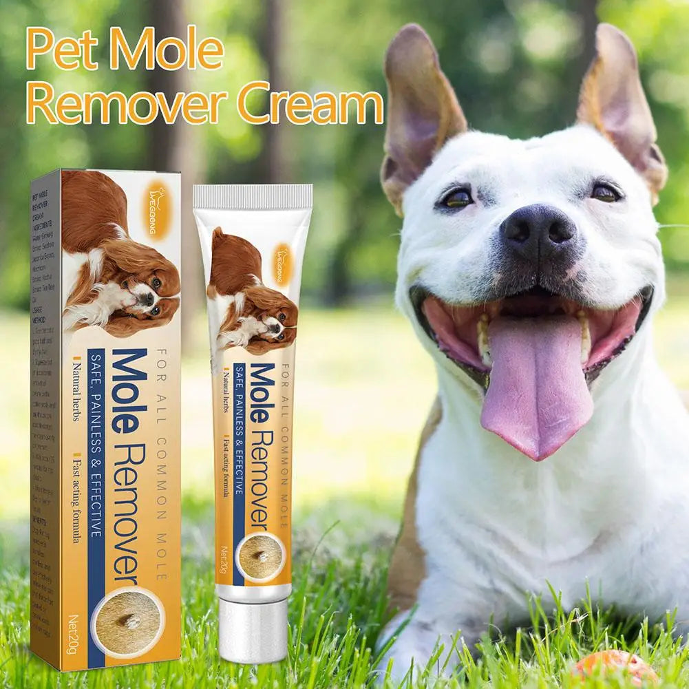 Dog Wart Remover Natural Wart Removal Cream 20g Fast Effective Tags Gentle Treatment Non-irritating Acting and Ointment Ski E4S0